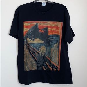 “The Scream” Graphic Tee Sz Large
